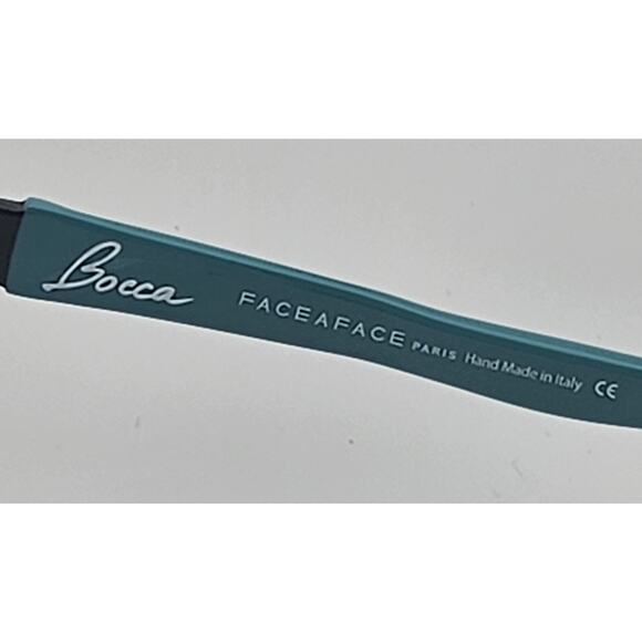 Face a Face Bocca Lova 1 Sunglasses Black Teal Italy 54 23 142 Replace Lenses main image 7